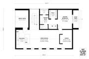 Farmhouse Style House Plan - 2 Beds 2 Baths 1517 Sq/Ft Plan #933-10 Floor 