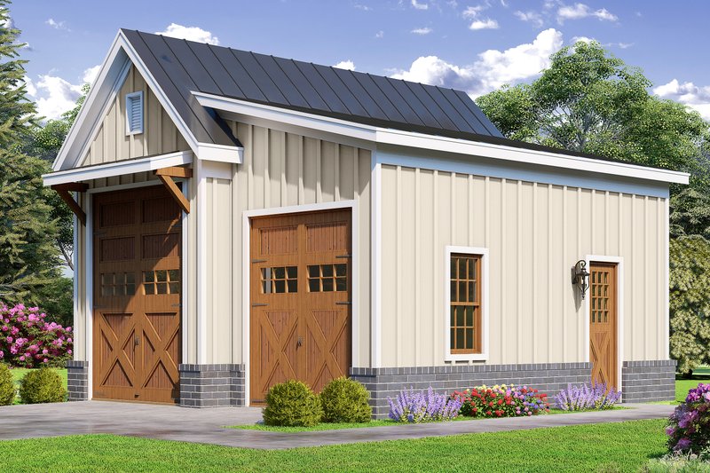 Home Plan - Contemporary Exterior - Front Elevation Plan #932-1012