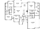 Farmhouse Style House Plan - 4 Beds 3 Baths 2660 Sq/Ft Plan #1093-2 