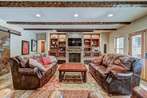 Interior - Family Room 1 for Craftsman House Plan #54-416 - 3 bed, 2.5 bath