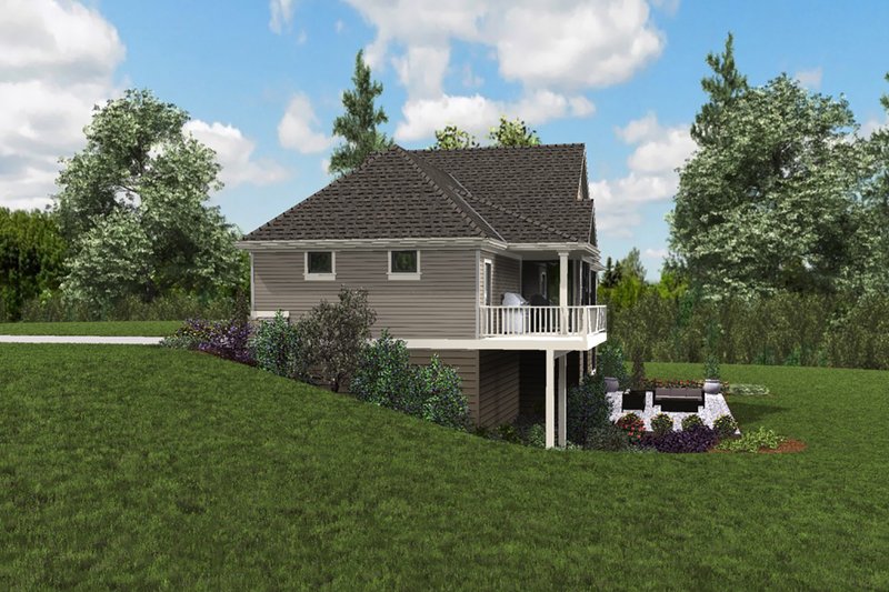 House Plan Design - Exterior - Other Elevation 1 for Craftsman House Plan #48-970 - 3 bed, 2.5 bath