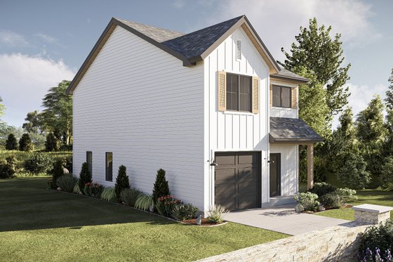 Exterior - Other Elevation for Farmhouse House Plan #455-581 - 3 bed, 2.5 bath