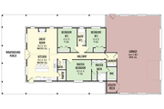Barndominium Style House Plan - 3 Beds 2.5 Baths 1864 Sq/Ft Plan #1092-47 