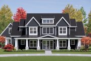 Craftsman Style House Plan - 4 Beds 4.5 Baths 3938 Sq/Ft Plan #1096-16 