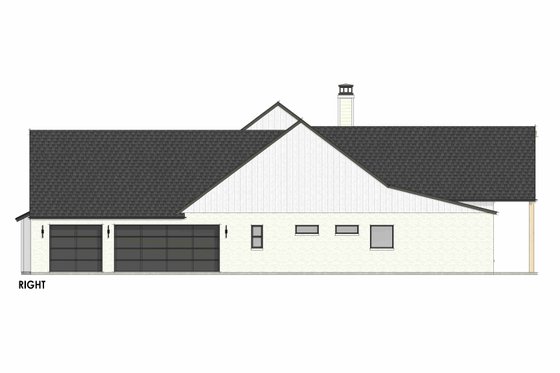 Exterior - Other Elevation 1 for European House Plan #1096-52 - 4 bed, 4.5 bath