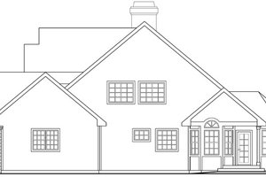 Exterior - Other Elevation 1 for Farmhouse House Plan #124-419 - 4 bed, 3.5 bath