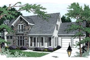 Traditional Exterior - Front Elevation Plan #406-226