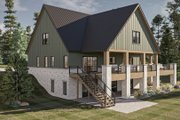 Farmhouse Style House Plan - 3 Beds 3.5 Baths 2428 Sq/Ft Plan #455-404 