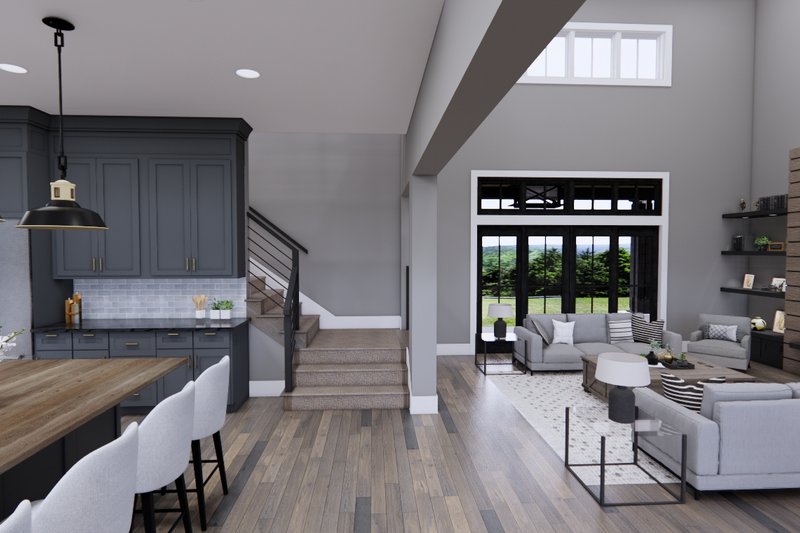 House Plan Design - Interior - Family Room 3 for Farmhouse House Plan #51-1247 - 4 bed, 5 bath