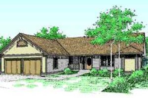 Traditional Exterior - Front Elevation Plan #60-477
