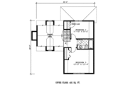 Craftsman Style House Plan - 2 Beds 1.5 Baths 1120 Sq/Ft Plan #138-308 