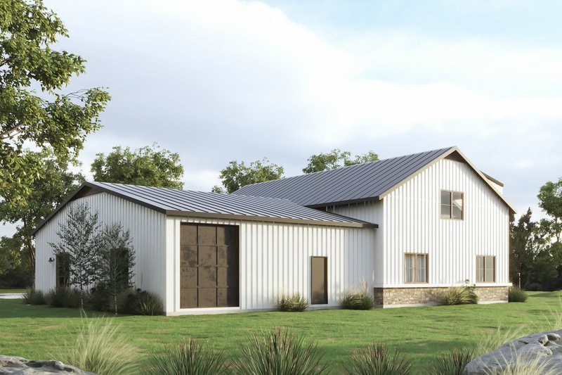 Architectural House Design - Exterior - Other Elevation for Farmhouse House Plan #54-559 - 3 bed, 2.5 bath