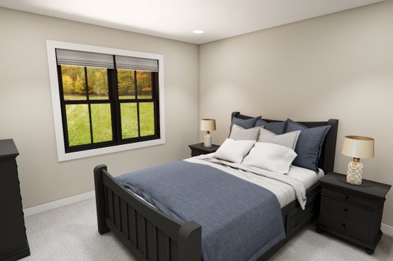 Interior - Bedroom for Craftsman House Plan #51-1385 - 4 bed, 3.5 bath