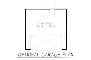 Floor Plan - Other Floor for Craftsman House Plan #112-159 - 2 bed, 2 bath
