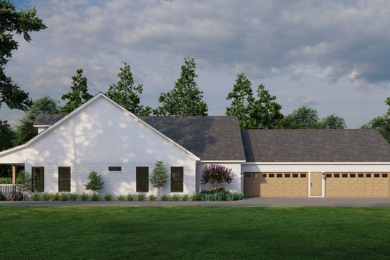 Exterior - Other Elevation for Farmhouse House Plan #923-67 - 3 bed, 3 bath