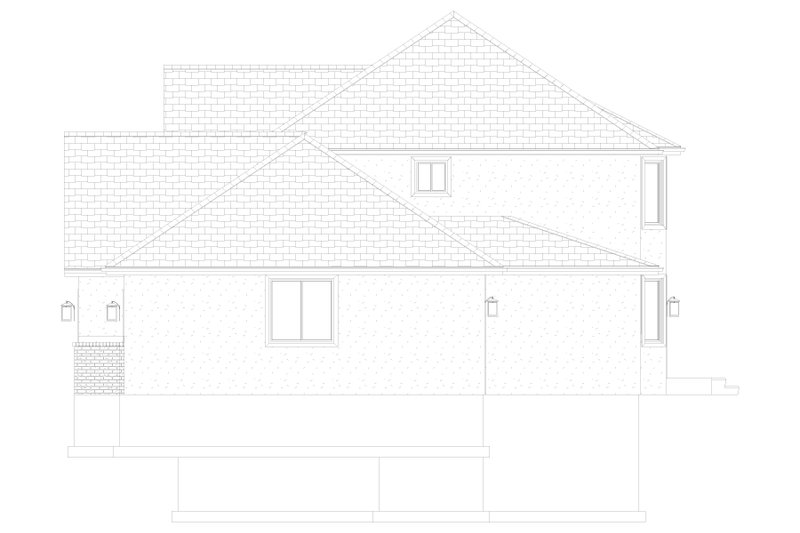 Architectural House Design - Exterior - Other Elevation for Traditional House Plan #1060-346 - 3 bed, 2.5 bath