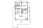 Modern Style House Plan - 2 Beds 2 Baths 1768 Sq/Ft Plan #100-457 