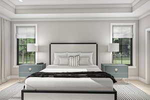 Interior - Bedroom 1 for Farmhouse House Plan #455-263 - 4 bed, 3.5 bath