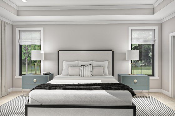 Interior - Bedroom 1 for Farmhouse House Plan #455-263 - 4 bed, 3.5 bath