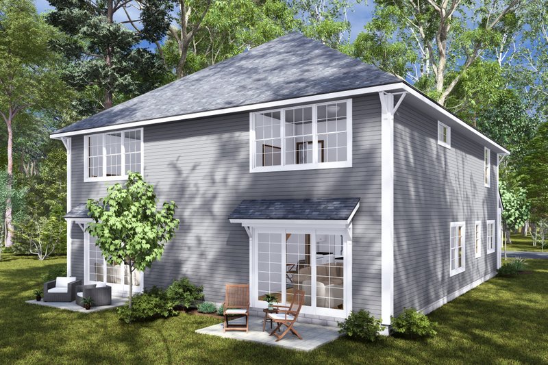 House Design - Exterior - Other Elevation 1 for Cottage House Plan #513-2265 - 3 bed, 2.5 bath