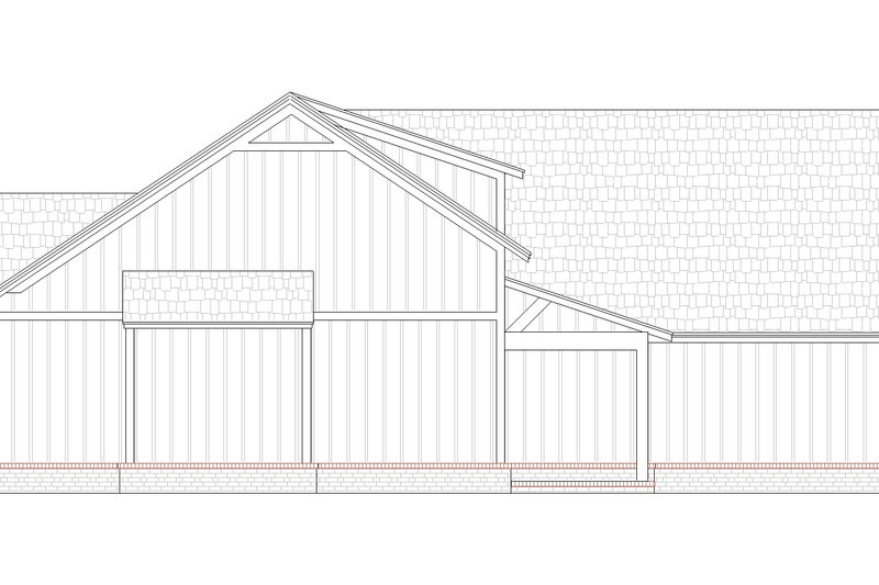 Home Plan - Exterior - Other Elevation for Farmhouse House Plan #45-631 - 3 bed, 2 bath