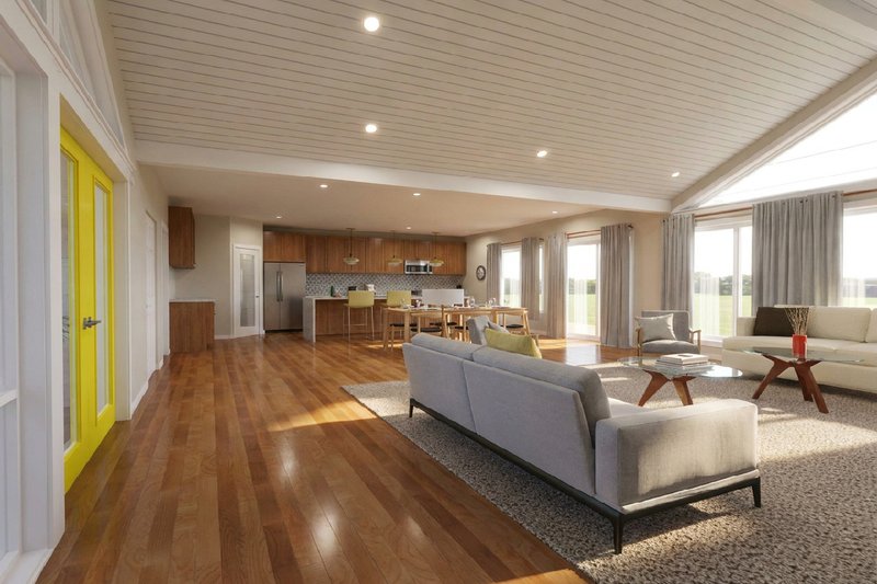 Architectural House Design - Interior - Other for Contemporary House Plan #126-308 - 4 bed, 2 bath