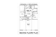 Cabin Style House Plan - 2 Beds 2 Baths 1050 Sq/Ft Plan #513-2208 