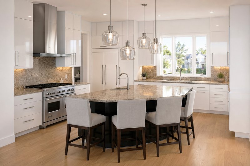 Home Plan - Interior - Kitchen for European House Plan #928-16 - 4 bed, 3.5 bath