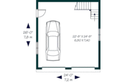 Craftsman Style House Plan - 0 Beds 0 Baths 939 Sq/Ft Plan #23-2277 