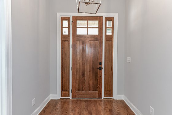 Interior - Entry for Craftsman House Plan #430-140 - 3 bed, 2.5 bath