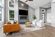 Contemporary Style House Plan - 3 Beds 3 Baths 2589 Sq/Ft Plan #1070-145 Photo 