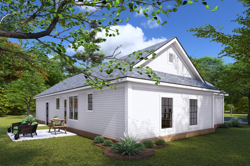 Home Plan - Exterior - Other Elevation 1 for Country House Plan #513-2057 - 2 bed, 2 bath