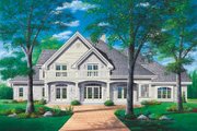 European Style House Plan - 5 Beds 3.5 Baths 4147 Sq/Ft Plan #23-294 