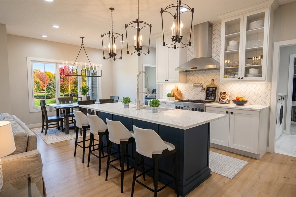 Interior - Kitchen for Farmhouse House Plan #51-1522 - 3 bed, 3.5 bath