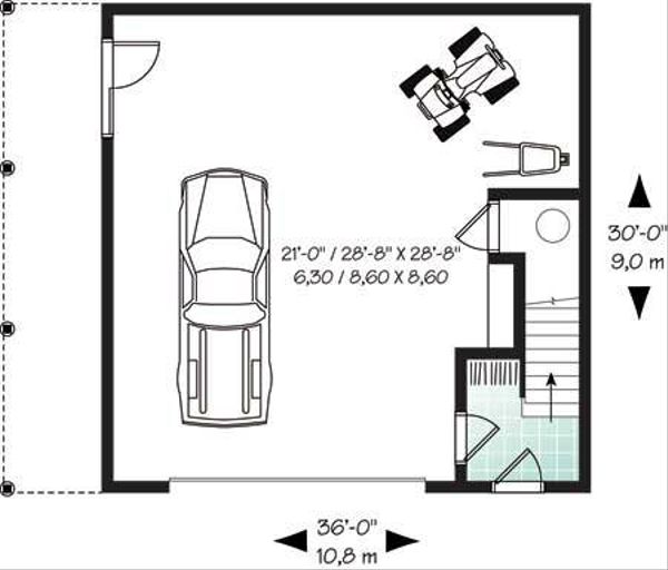 House Plan Design - Country Floor Plan - Main Floor Plan #23-623