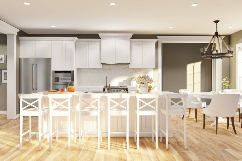 Dream House Plan - Interior - Kitchen for Country House Plan #17-3444 - 4 bed, 3 bath