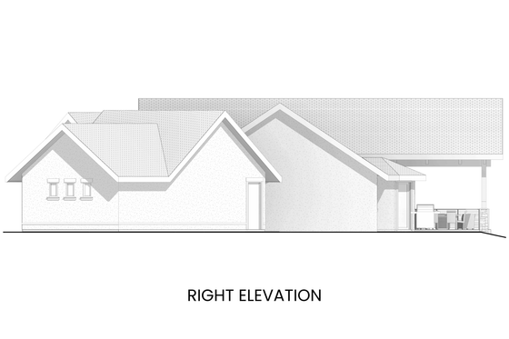 Exterior - Other Elevation 1 for Craftsman House Plan #1108-6 - 3 bed, 2.5 bath