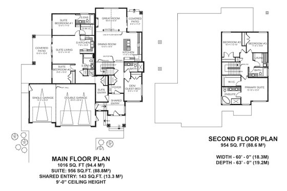 Floor Plan - Other Floor for Traditional House Plan #1100-116 - 6 bed, 5 bath