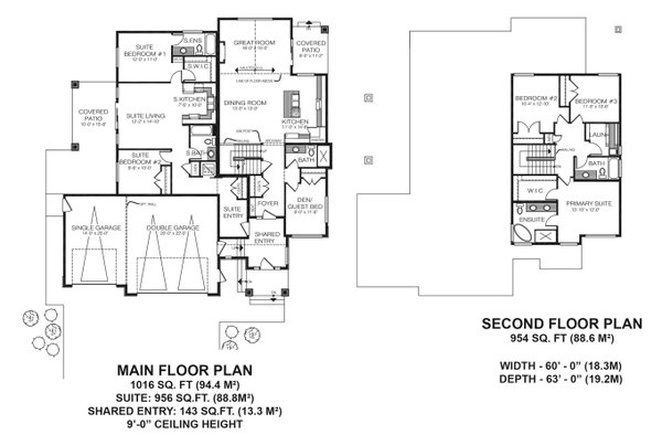 Home Plan - Floor Plan - Other Floor for Traditional House Plan #1100-116 - 6 bed, 5 bath