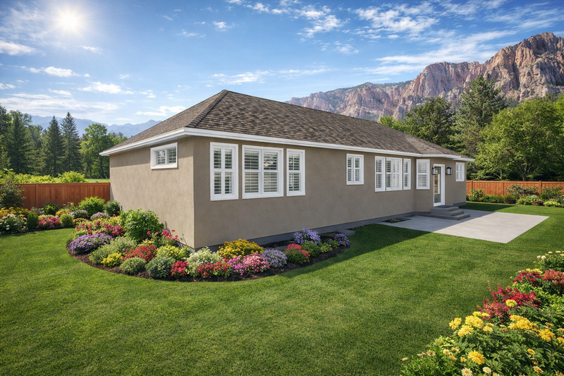 House Blueprint - Exterior - Other Elevation for Ranch House Plan #1060-439 - 3 bed, 2.5 bath