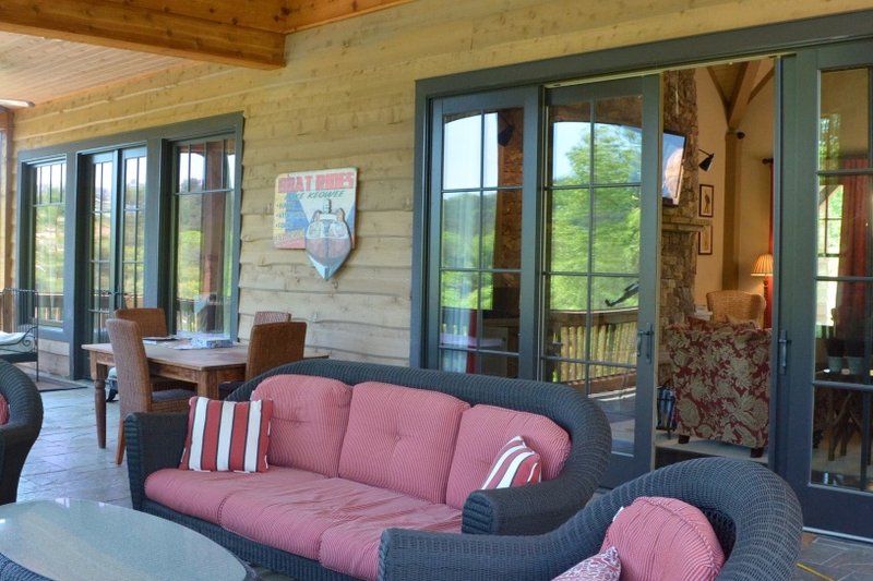 Home Plan - Exterior - Outdoor Living 4 for Farmhouse House Plan #54-522 - 3 bed, 3.5 bath