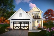 Country Style House Plan - 3 Beds 2.5 Baths 2178 Sq/Ft Plan #70-1463 