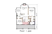 Craftsman Style House Plan - 3 Beds 2.5 Baths 1901 Sq/Ft Plan #79-280 