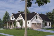 Cottage Style House Plan - 5 Beds 3 Baths 2259 Sq/Ft Plan #929-1194 