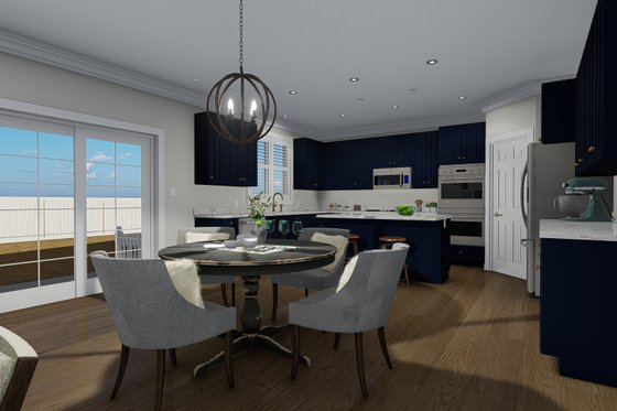 Interior - Dining Room for Traditional House Plan #1060-67 - 3 bed, 2 bath