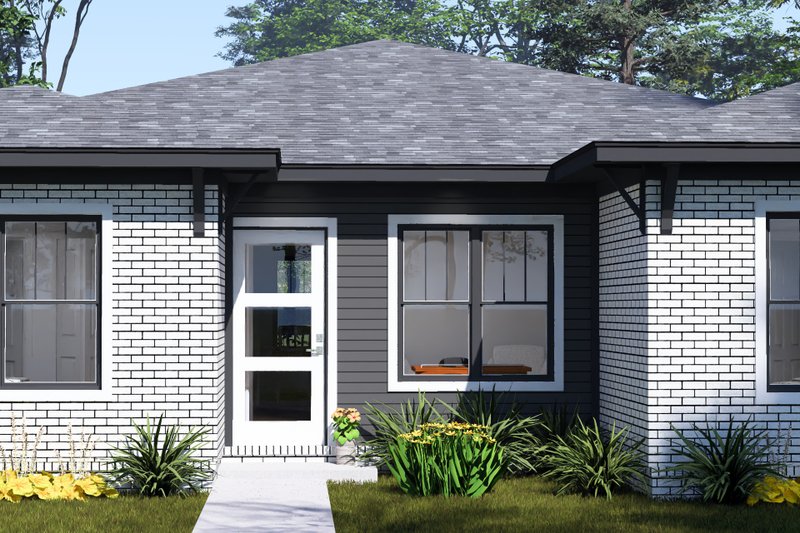 Home Plan - Exterior - Other Elevation 1 for Modern House Plan #513-2486 - 4 bed, 4 bath