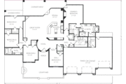 Adobe / Southwestern Style House Plan - 5 Beds 2.5 Baths 3096 Sq/Ft Plan #24-275 
