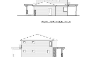 Exterior - Other Elevation 1 for Prairie House Plan #1066-94 - 5 bed, 4.5 bath