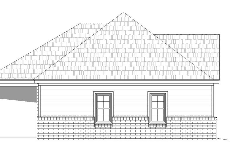Dream House Plan - Exterior - Other Elevation for Craftsman House Plan #932-202 - 2 bed, 2 bath