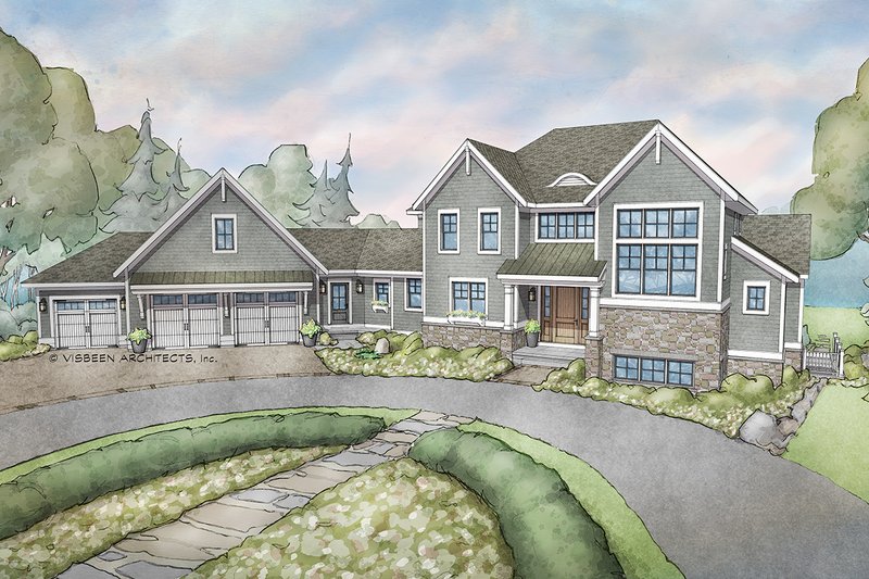 Dream House Plan - European Exterior - Front Elevation Plan #928-342